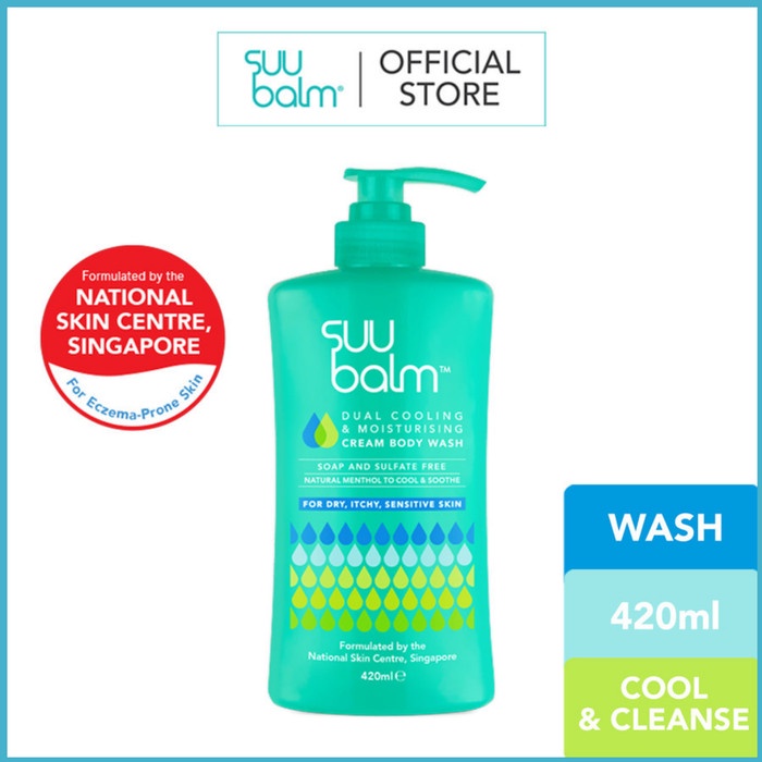 Suu Balm Body Wash Sabun Subalm Dewasa Sensitif Eczema Eksim Psiorasis