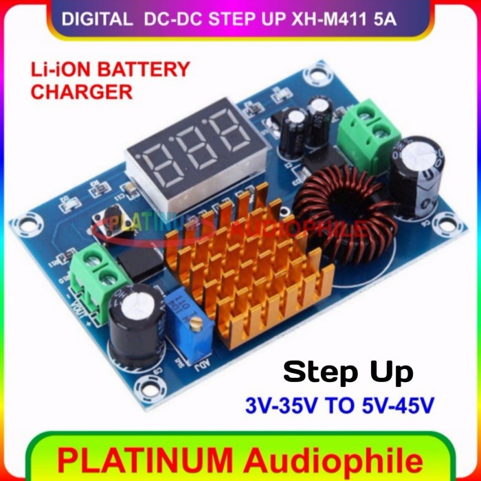 WW- Step Up Modul XH M411 Digital DC To DC Step Up Adjustable