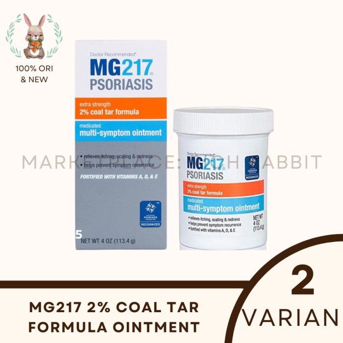 lon MG217 MG 217 Psoriasis Ointment Penghilang Gatal Merah Kulit Bersisik