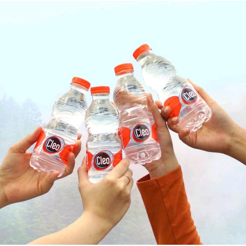 

Cleo 330ml-air minum cleo 330ml-cleo water 330ml-cleo 330 ml 1 dus 24 botol