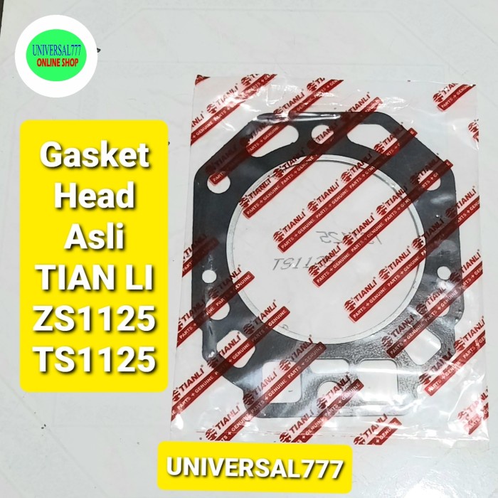 TERMURAH PAKING PACKING GASKET HEAD DEXEL TIANLI S1125 S 1125 ORIGINAL TIANLI