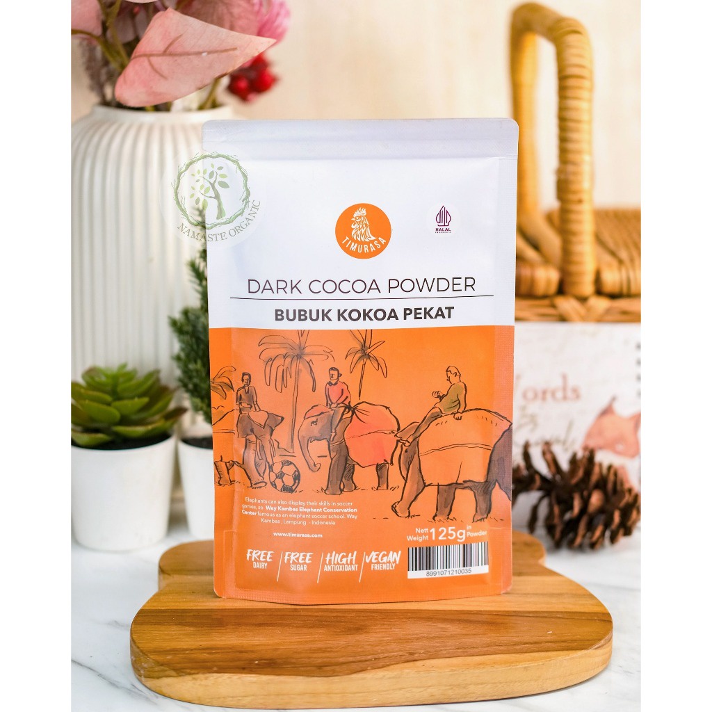 

TIMURASA DARK COCOA POWDER - BUBUK KOKOA PEKAT 125GR