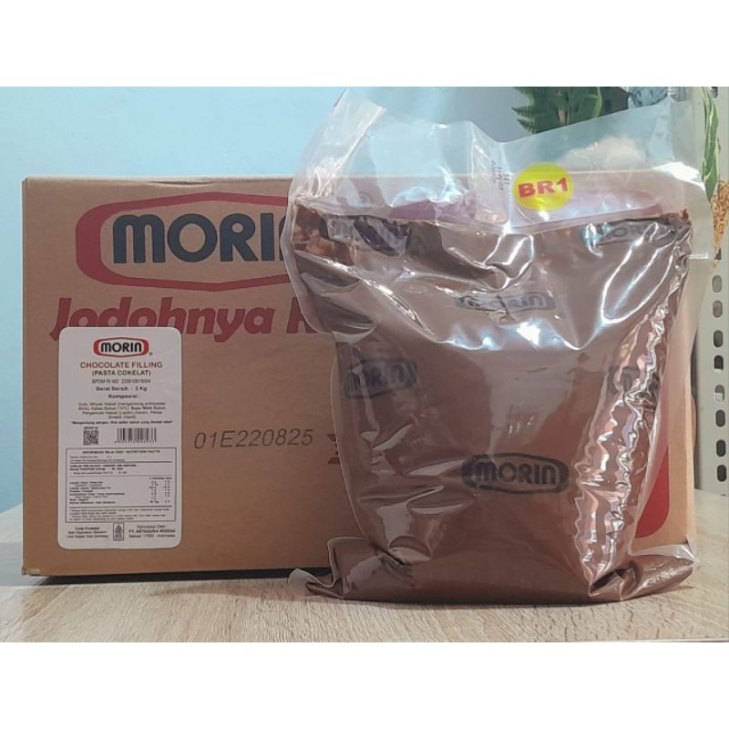 

MORIN CHOCOLATE FILLING EKONOMIS 2KG / REPACK 500GR - 1KG