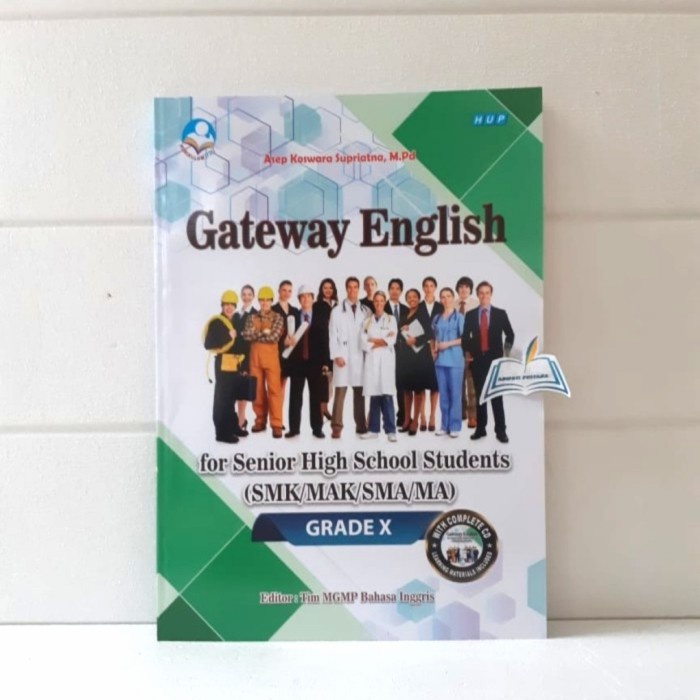 

SALE !!! BUKU BUKU BAHASA INGGRIS : GATEWAY ENGLISH GRADE X HUMANIORA (HVS) READYY