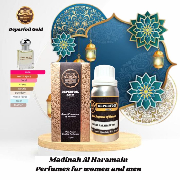 Parfum MADINAH AL HARAMAIN - Bibit Parfum Madinah Alharamain 100 ml