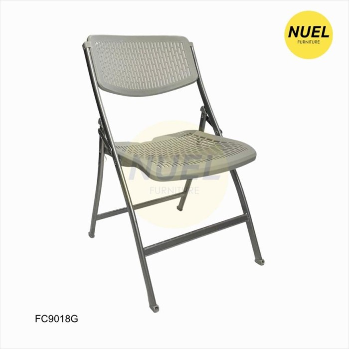 Kursi Lipat Plastik / Folding Chair Krisbow / Kursi Teras Olympic