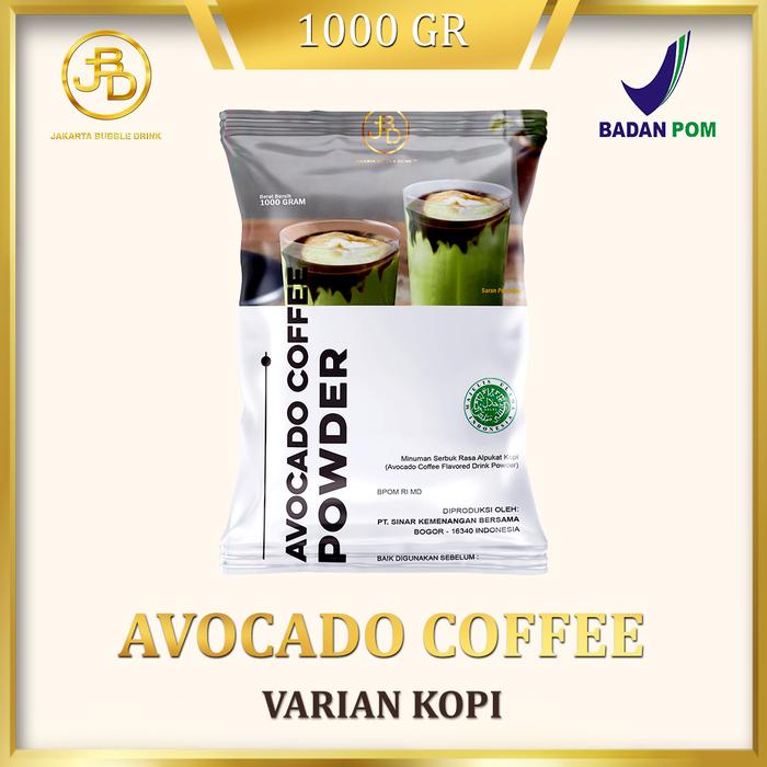 

Bubuk Minuman Premium Varian Coffee Rasa Avocado Coffee 1Kg Jakarta Bubble Drink Powder Kopi Susu