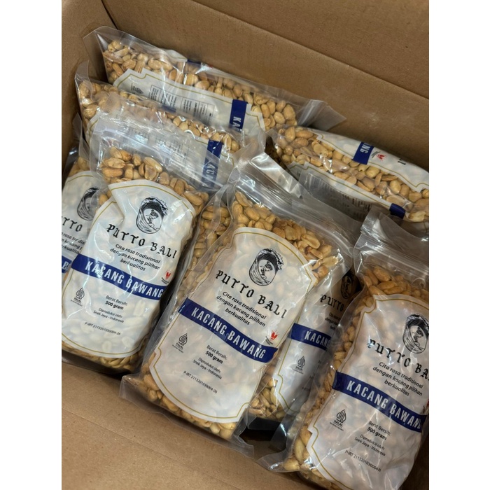 

SALE !!! 500GR KACANG KAPRI BAWANG PUTTO BALI / OLEH OLEH KACANG BALI / KACANG BAWANG BALI ASIN