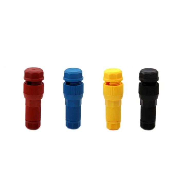 10Pcs Piercing Terminal 12V 24V Low Voltage Fastlock Connector Quick
