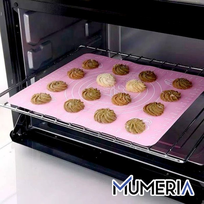 Alas Tatakan Talenan Adonan Kue Fondant Bahan Silikon Anti Lengket