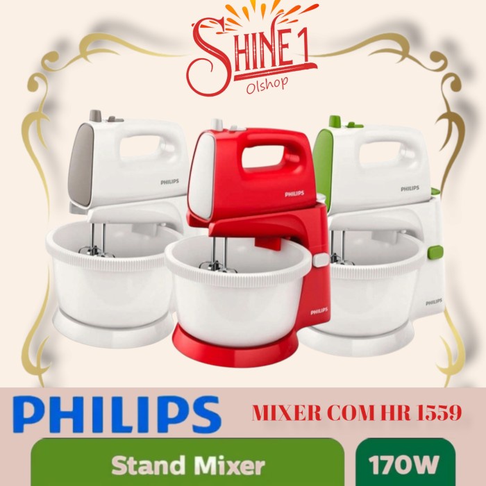 #PROMO# Mixer Philips Mixer HR1559 - Stand Mixer Daily Collection
