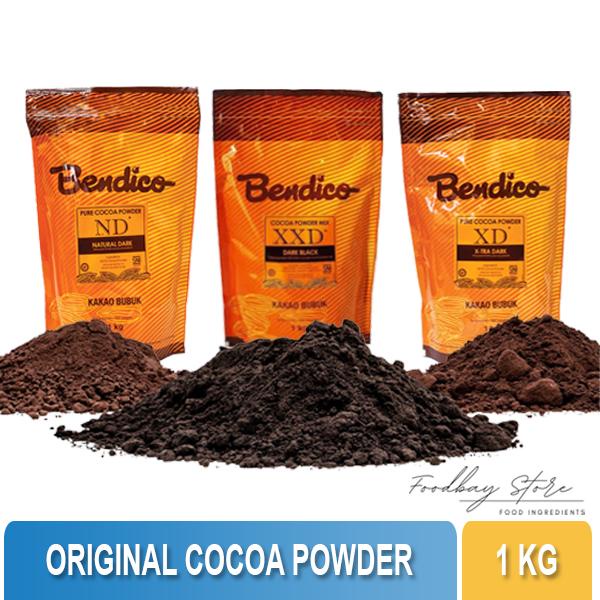 

Ready" Bendico - Pure Cocoa Powder 1 Kg / Cokelat Bubuk Original Chocolate