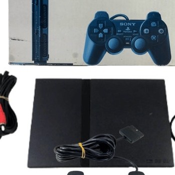 ps2 sony bisa kaset cd game optik mulus lancar ps 2 siap main mantap