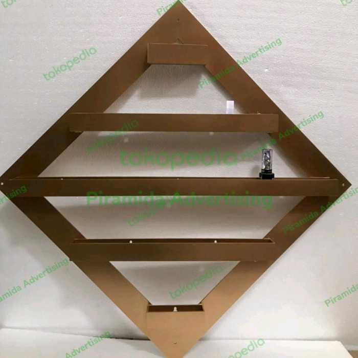 

BARANG TERLARIS rak display dinding shelves salon kuku kuteks nail art