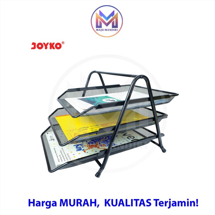 

BARANG TERLARIS Document Tray Joyko DT 25 3 Susun / Rak Dokumen 3 Tingkat Besi