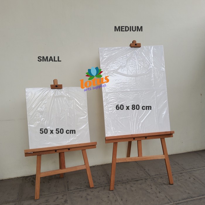 

V-Tec Standing Wooden Easel Kanvas Lukis Stand Kayu Small Terbaru