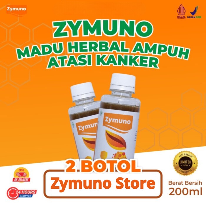 

BARANG TERLARIS ZYMUNO Madu Herbal Ampuh Mengatasi dan Mencegah Kanker - Paket 2 Botol