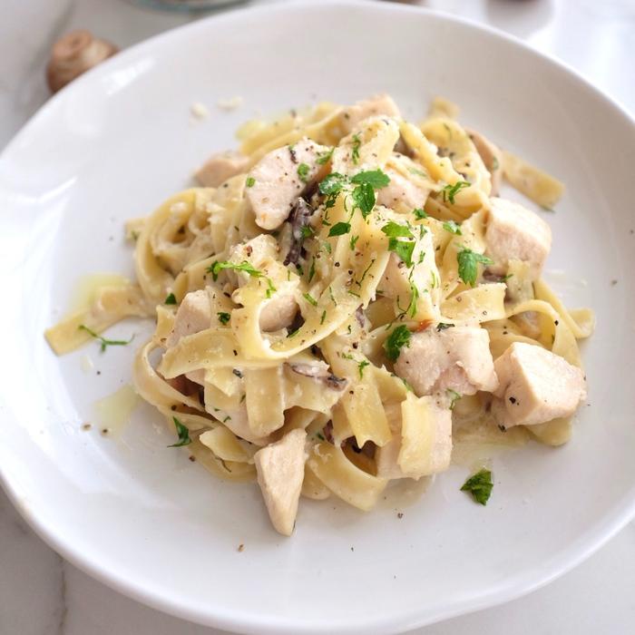 Mushroom Cream Sauce Honestfood - Saus Krim Jamur (Bahan Masakan Saus pasta, saus steak, saus krim),