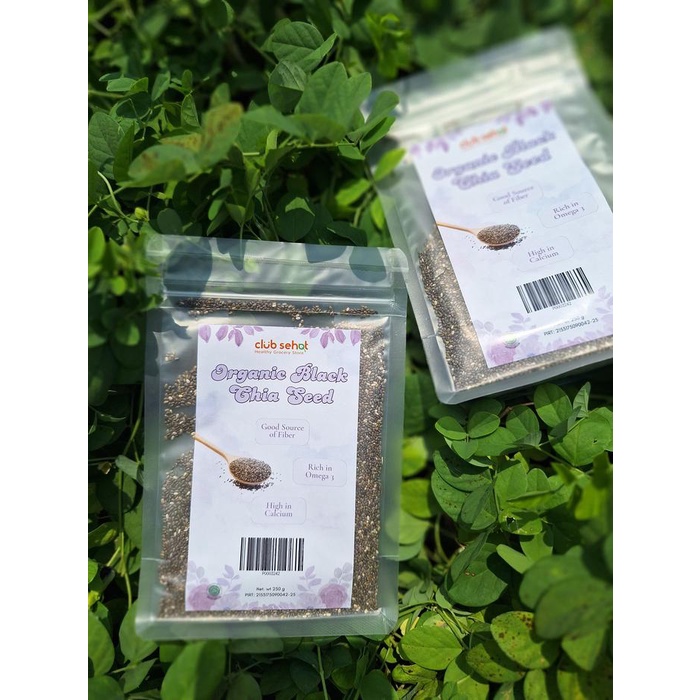 

Club Sehat Organic Black Chia Seed 250Gr - Makanan Sehat Hitam - Food