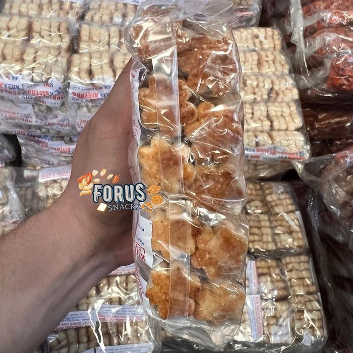 

Kue Kacang Bintang mini SPECIAL / Kue SPM PAKET HEMAT 10 PAK Jajanan Jadul TERLARIS 1 Pack isi 10