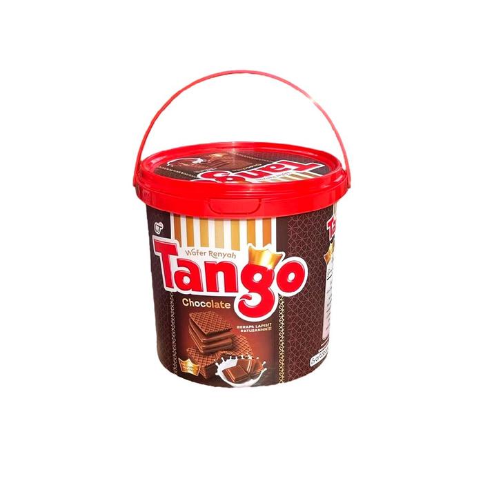 

(1 DUS ISI 6 TOPLES) TANGO Wafer Renyah Toples 240gr Varian Coklat wafer kaleng jajan kaleng lebaran