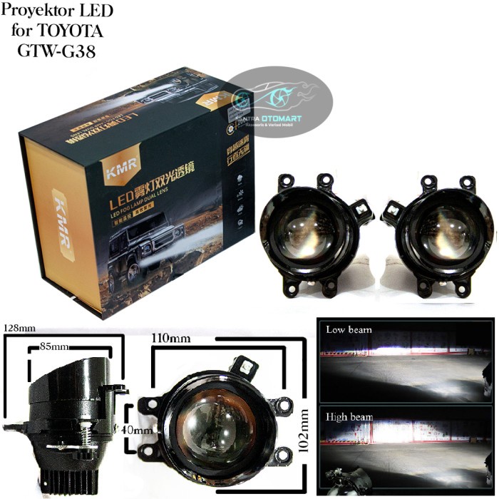 Projector Projie Biled Toyota/Proyektor Led For Toyota Gtw-G38
