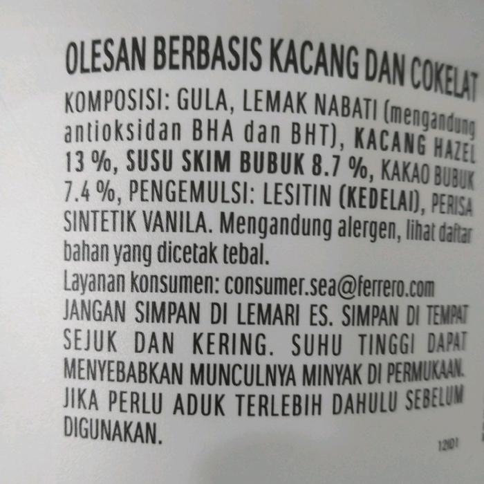 

Diskon Nutella 3Kg Cokelat Selai Spread Chocolate Cod