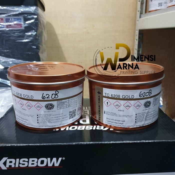 

Diskon Tinta Offset Cemani Toka - Tc 6208 Gold