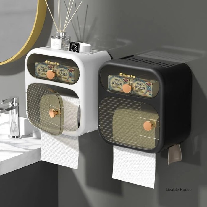 Toilet tissue holder toilet tissue holder non perforated tissue