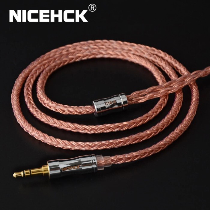 NiceHCK Earphone Cable Wire 16 Cores High Purity Copper Earbud Cable
