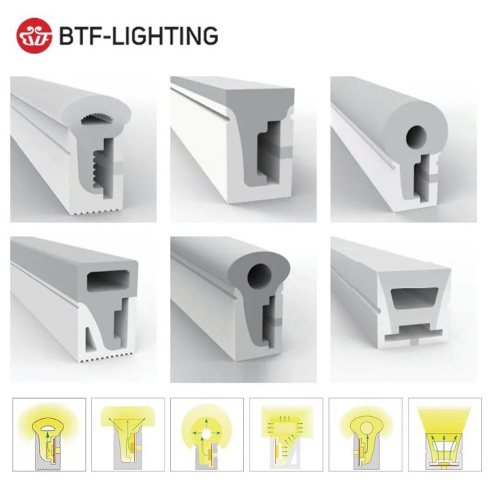 SK6812RGBW LED Neon Rope Tube WS2811 WS2812B WS2813 Flexible LED