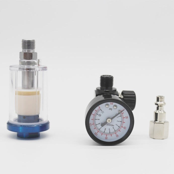 Paint spray gun regulator air filter air regulator filter tool spray