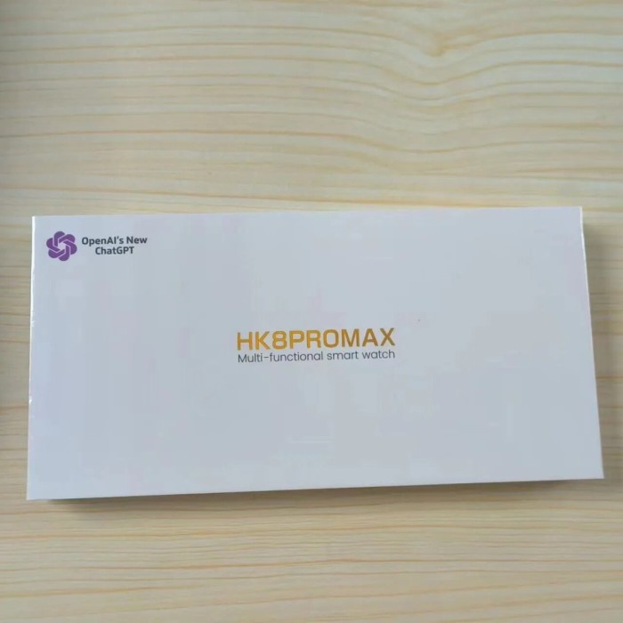 Original HK8 PRO Gen 2 MAX Smart Watch Chatgpt Screen Men Fitness