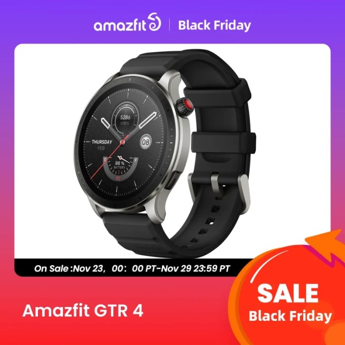 NEW Amazfit GTR 4 Smartwatch Alexa Built 150 Sports Modes Bluetooth