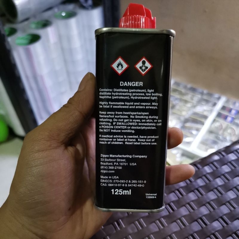 HJK Minyak zippo + Batu Zippo isi ulang korek sumbu