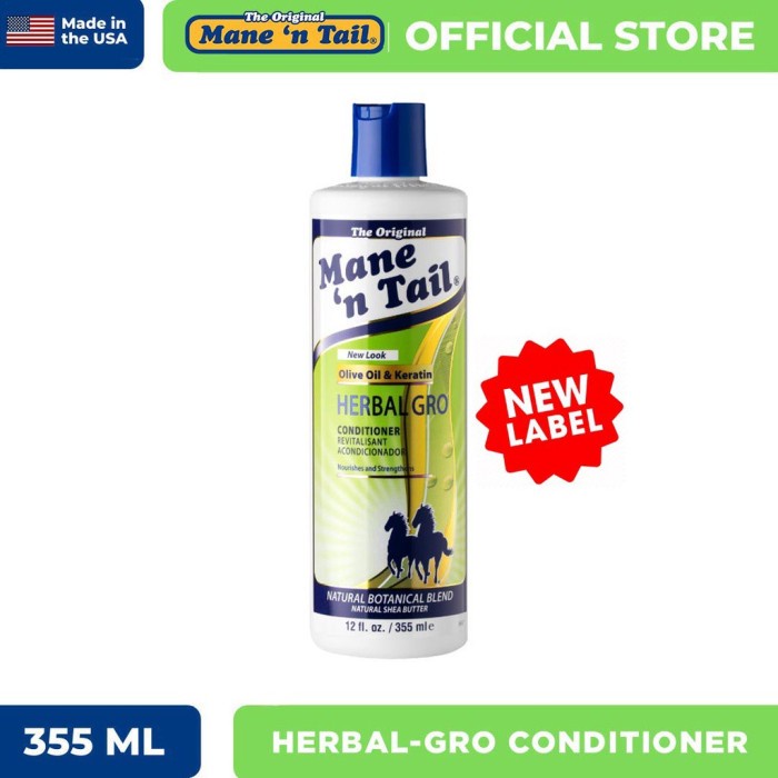 MANE N TAIL Shampoo and Conditioner Original (shampoo kuda )