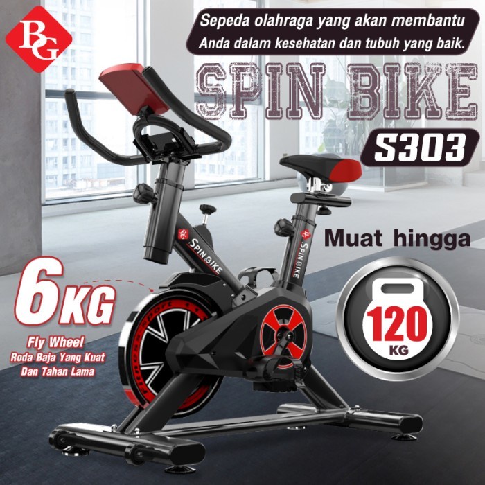 BG SPORT SPINING BIKE / SEPEDA STATIS S303 / S290