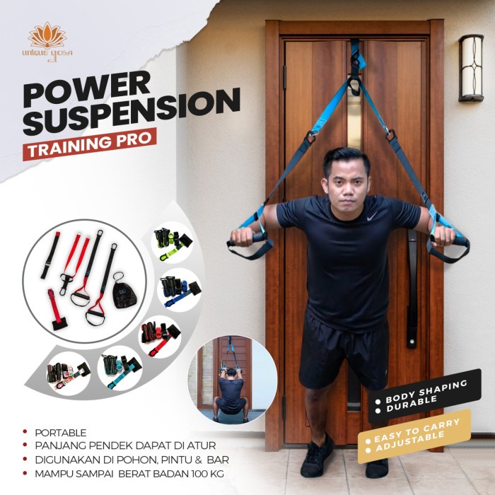 Trx Suspension Training Fitness Yoga Workout / Alat Olahraga / TRX PRO