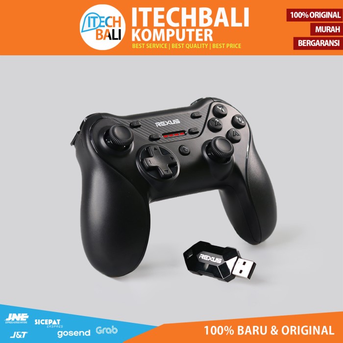Gamepad Wireless Rexus Gladius GX200 -Black Gamepad