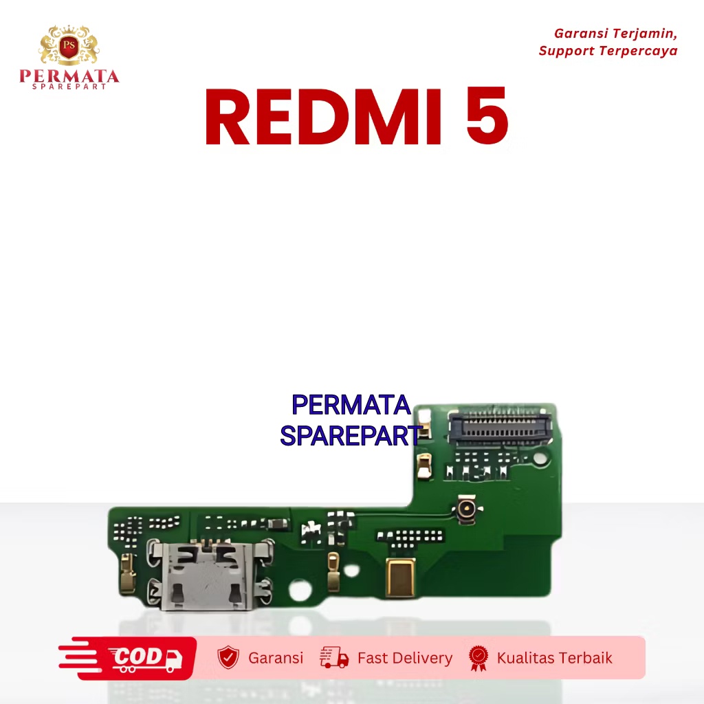 PAPAN CAS XIAOMI REDMI 5 | KONEKTOR CAS HP