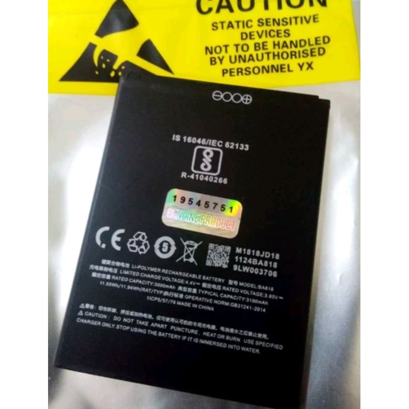 Meizu Ba818 Ba-818 Original 100% Genuine Batu Batre Battery Baterai Meizu C9 C9 Pro