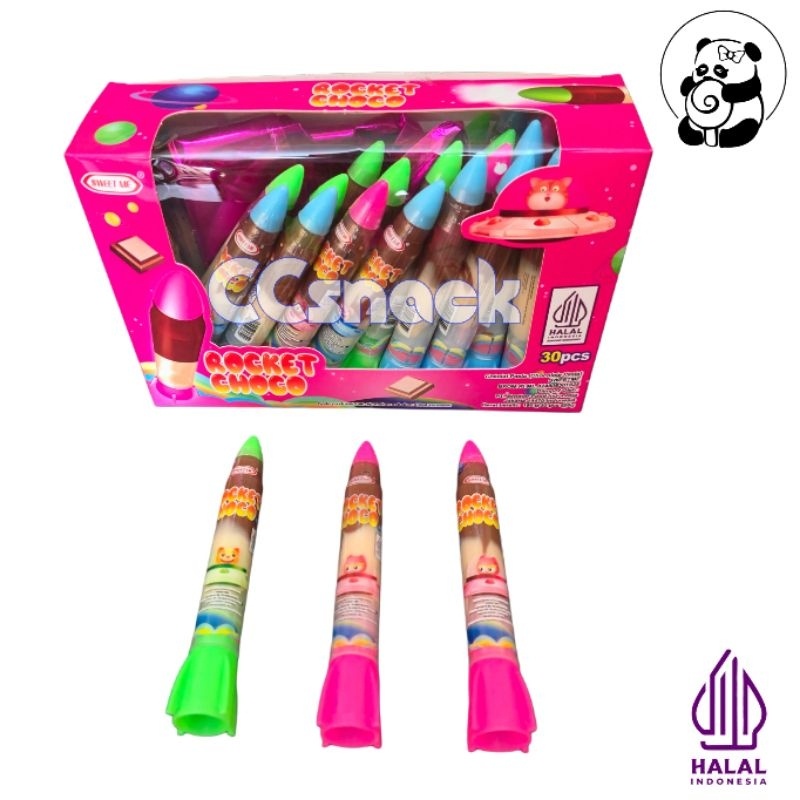 

SWEET ME ROCKET CHOCO BOX ISI 30