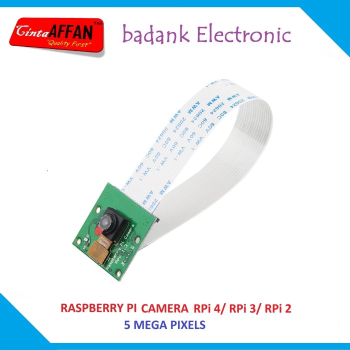 TERMURAH CAMERA 5MP - RASPBERRY PI 4, RASPBERRY PI 3, RASPBERRY PI 2 BERKUALITAS