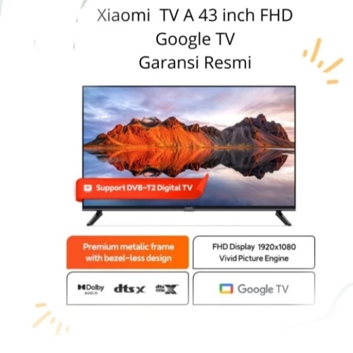TV LED XIAOMI 43 INCH NEW SERIES SMART ANDROID