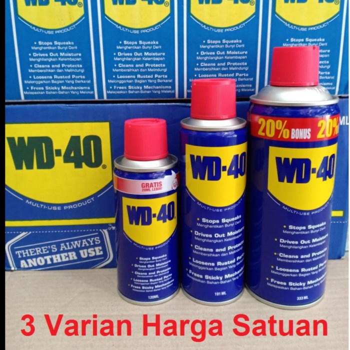WD40 WD 40 Pelumas 120 ml Lubricant 120ml Anti Karat WD-40
