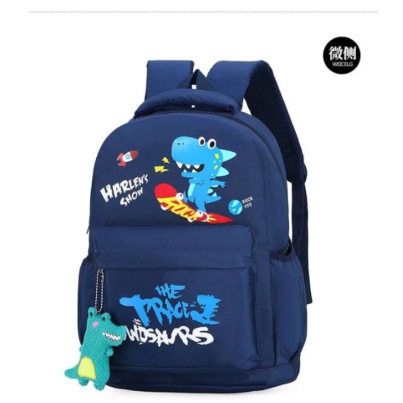 DISKON TAS SEKOLAH GAMBAR DINOSAURUS