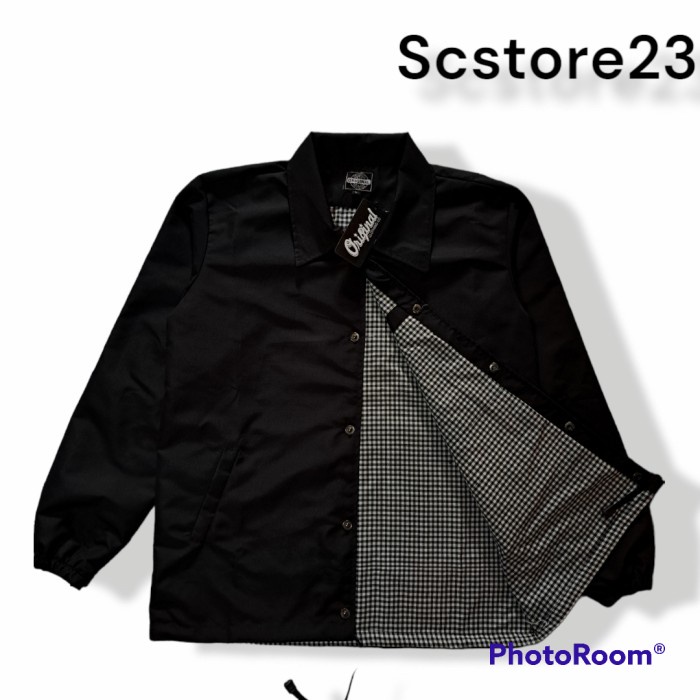 JAKET COACH POLOS JUMBO PRIA WANITA TERBARU/JAKET PARASUT UNISEX