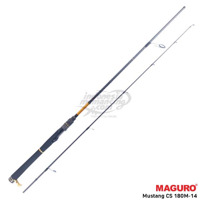 Joran Spinning maguro Mustang CS 180M 14 Ukuran 6-14lbs