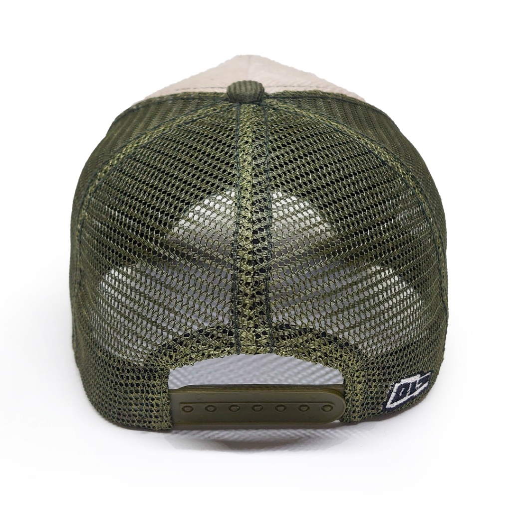 DLOOZY Topi Corduroy Trucker Hat Jaring Pria Lidah Pendek Distro Original DLZTC-ACA