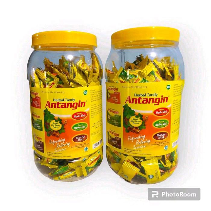 

Antangin Permen @250 Butir , Candy Antangin Permen Jahe Toples - Food Makanan